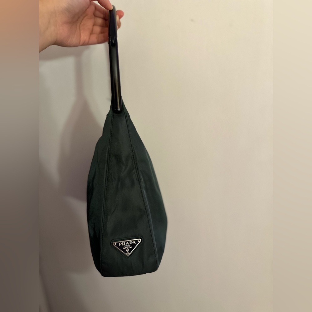 RELISTED - Prada Vintage Hobo Shoulder Bag in Nylon Khaki